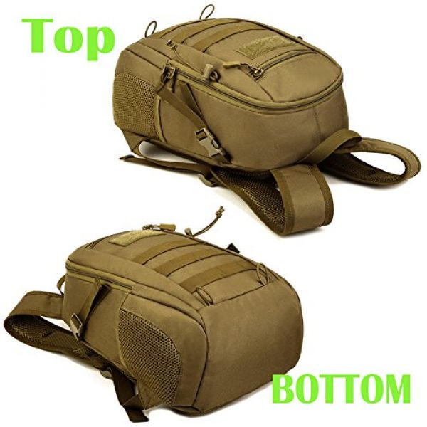 CREATOR Tactical Backpack 3 12L Tactical Backpack MOLLE Military Daypack Travel Bag for Hunting