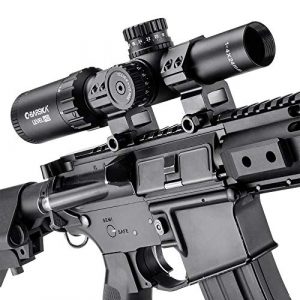 BARSKA Rifle Scope 1 BARSKA New Rifle Scope Red/Green Illuminated (1-4x24mm)