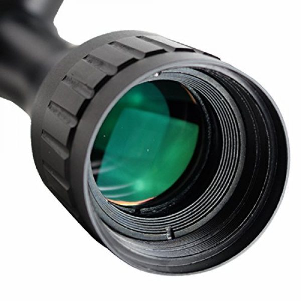 HUNT-DOWN Rifle Scope 2 HUNT-DOWN Black Matte 4x32AO Wide Field Rapid Rangefinder Reticle Rifle Scope