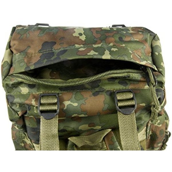 Mil-Tec Tactical Backpack 5 Mil-Tec Rucksack 35L Flecktar Camo Backpack