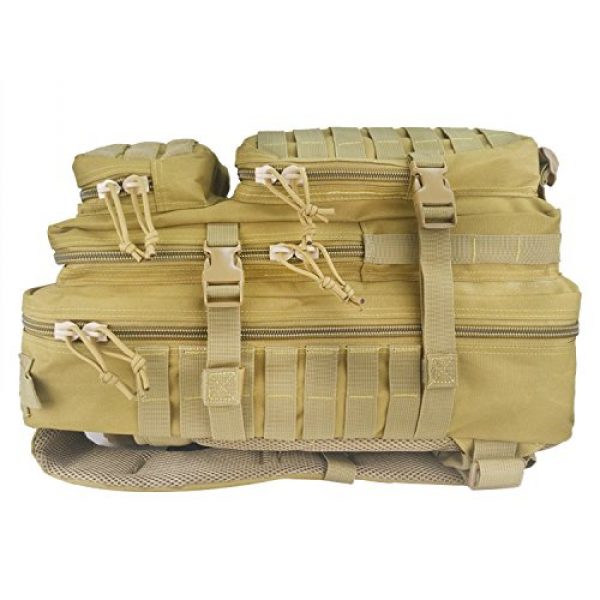 WEDO Tactical Backpack 4 Tactical Backpack for Men, Large Black Military Army Molle Bag Tactical Backpacks