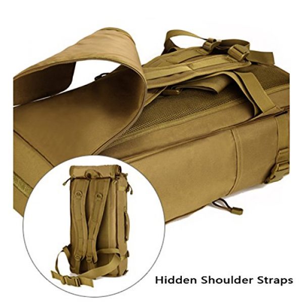Huntvp Tactical Backpack 7 Huntvp 50L 3 Way Tactical Military MOLLE Assault Backpack Modular WR Bag