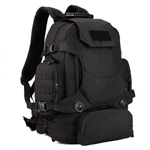 Huntvp Tactical Backpack 1 Huntvp 40L Tactical Military MOLLE Backpack WR 3 Way Modular Pack with Patch