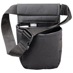 Uncle Mike's Tactical Pouch 1 Uncle Mike's Padded Cordura Nylon Shell Bag (Black, One Size)