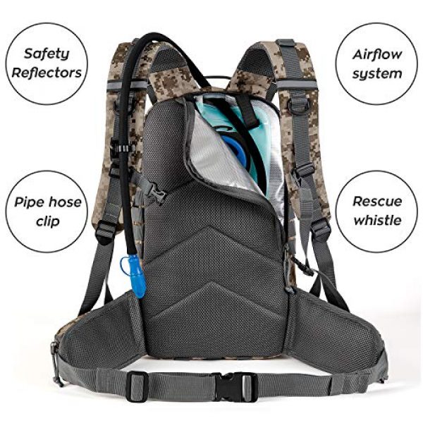 Gelindo Tactical Backpack 3 Gelindo Military Tactical Backpack, Army Molle Bag for Hunting, Camping,Hiking 35L