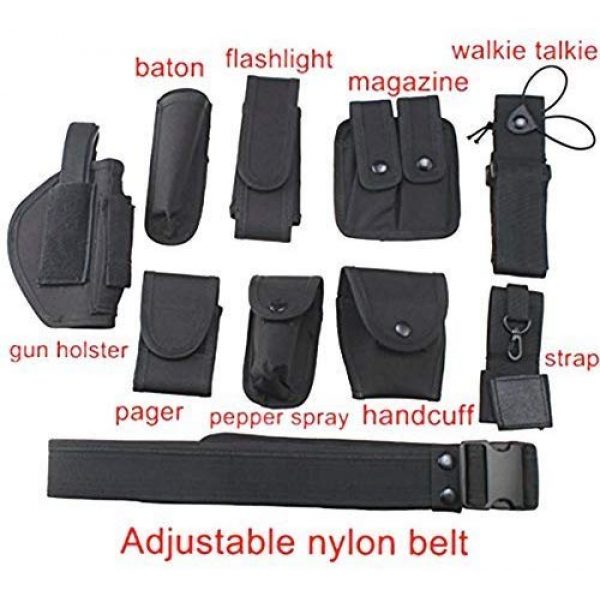 eoocvt Tactical Belt 5 eoocvt Tactical Belt Outdoor Multifunction Tactical Belt Security Police Guard Utility Kit