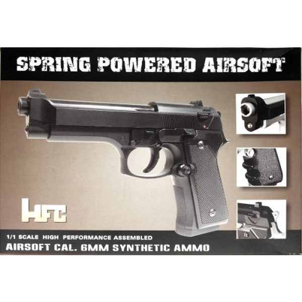 HFC Airsoft Pistol 3 ha-118e spring airsoft pistol - black(Airsoft Gun)