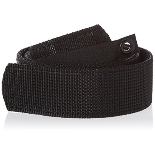 Uncle Mike's Tactical Belt 1 Uncle Mike's Kodra Nylon Web Deluxe Inner Duty Belt (Medium, Black)