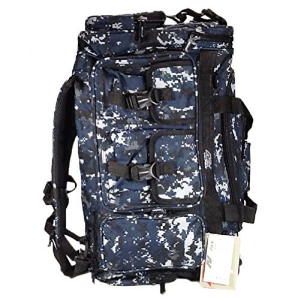 Nexpak Tactical Backpack 7 Nexpak 26" 3800cu.in Tactical Duffel Range Backpack TFBP126 DMBK (Navy Blue) Digital Camouflage