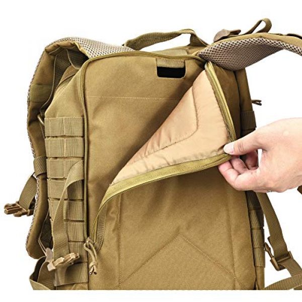 REEBOW GEAR Tactical Backpack 7 REEBOW G Military Tactical Backpack,Small Molle Assault Pack Army Bug Bag Backpacks Rucksack Daypack with Tactical US Flag Patch Black