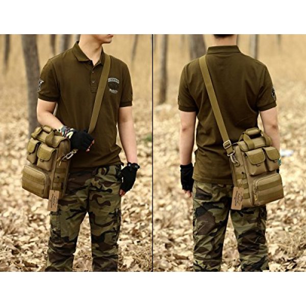 ArcEnCiel Tactical Backpack 7 ArcEnCiel Tactical Messenger Bag Men Military MOLLE Sling Shoulder Pack Briefcase Assault Gear Handbags Utility Carry Satchel