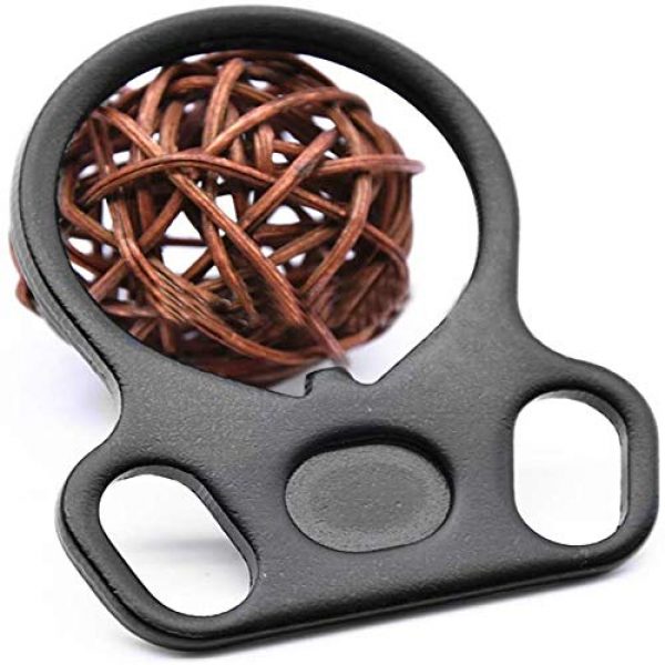 XIYUAN Sling Mount Adapter 5 XIYUAN Sling Mount Sling Swivels Adapters Connection Accessories Outdoor Sports Tool Fixed Strap Rope Connection ring6 Pack