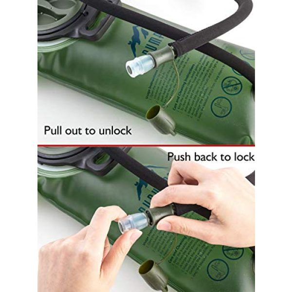 RUPUMPACK Tactical Backpack 7 Military Tactical Backpack Hydration Backpack by RUPUMPACK, Army MOLLE Bag, Small 3-Day Rucksack for Outdoor Hiking Camping Trekking Hunting School Daypack 33L with 3L Water Bladder