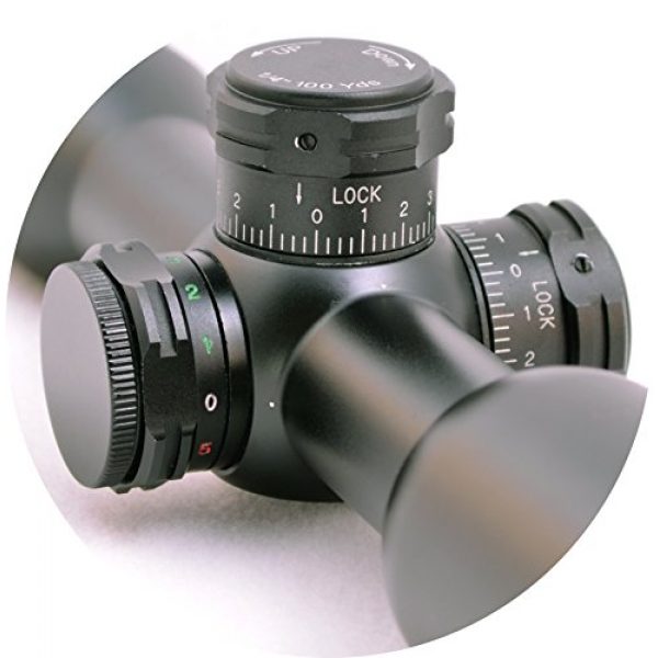 Hammers Rifle Scope 3 Hammers Elite 10/22 Tactical Short Compact Rifle Scope 6x32B w/Illuminated MilDot Reticle