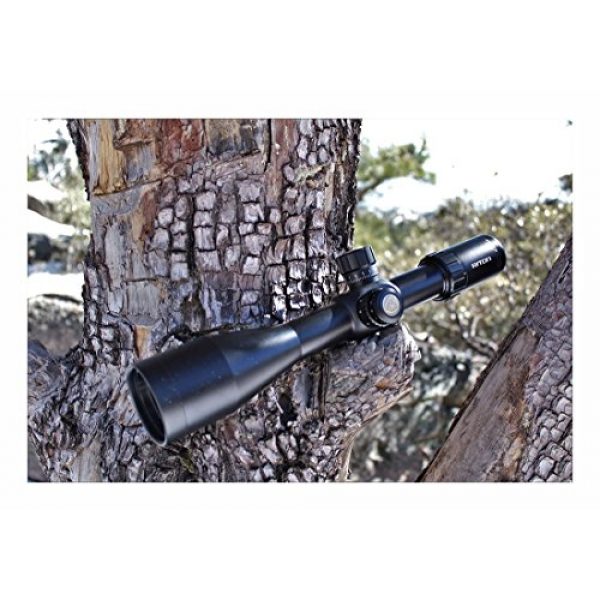 Riton Rifle Scope 5 Riton RT-S MRAD 7 5-25x56IR Riflescope, Black