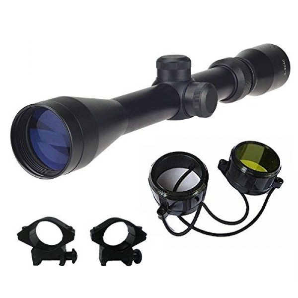 Chinoook Rifle Scope 1 Chinoook 3-9X40 Hunting Rifle Scope Sight Optics R4 Reticle Crosshair + Free Mount