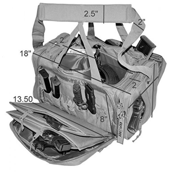 Explorer Tactical Backpack 4 Explorer Tactical Range Ready Bag 18-Inch Woodland Digital