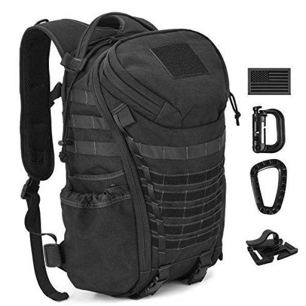 DIGBUG Tactical Backpack 2 DIGBUG Military Tactical Backpack Army 3 Day Assault Pack Bag Rucksack w/Rain Cover Outdoor Hiking Camping Backpack
