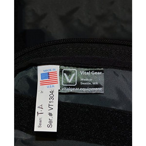 VITAL GEAR Tactical Backpack 4 VITAL GEAR Air Rover Modular Adventure Travel Backpack, Black, Medium/40mm