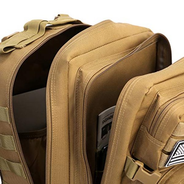 YOMEGO Tactical Backpack 5 YOMEGO Durable Tactical Backpack Travel Bug-Out Bag Great Tactical Survival Gear for Men and Women, 45L