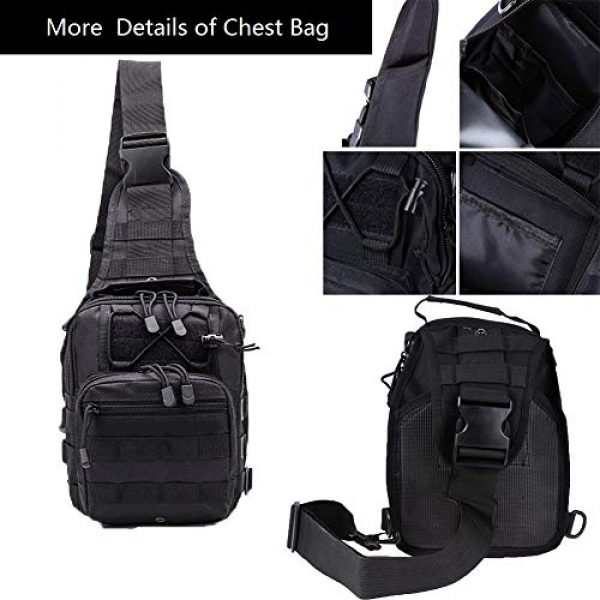 esbuy Tactical Backpack 3 Tactical Backpack Outdoor Shoulder Bag Satchel Sling Chest Packs Daypacks