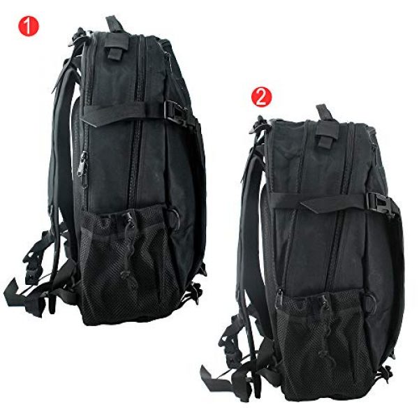 NewDoar Tactical Backpack 4 NewDoar Tactical Hydration Pack Backpacks with 3.0L Bladder for Hiking, Biking, Running, Walking and Climbing