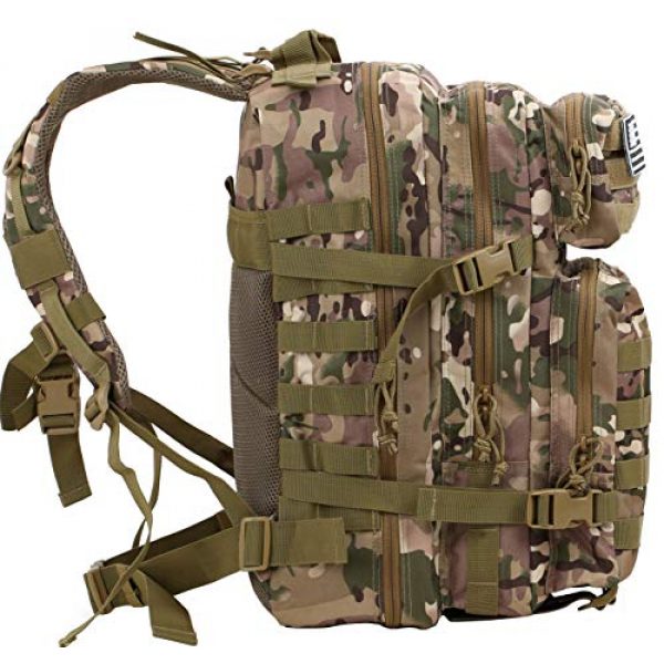 Luckin Packin Tactical Backpack 4 Luckin Packin Tactical Backpack,Military Backpack,Molle Bag Rucksack Pack,45 Liter Large