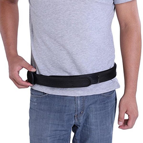 Dilwe Tactical Belt 7 Dilwe Tactical Waist Belt, High Strength Tactical Rigger Belt for Shooting Hunting Games