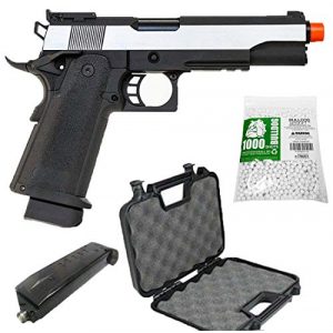 SRC Airsoft Pistol 1 SRC Hi-Capa 5.1 Dual Tone Co2 Airsoft Pistol Matte Finish [Airsoft Blowback]