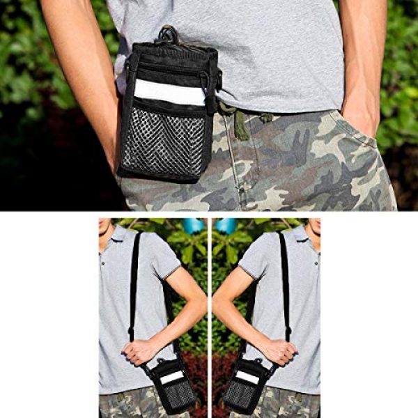 BraveHawk OUTDOORS Tactical Backpack 6 BraveHawk OUTDOORS Shoulder Messenger Bag Bottle Holder Pouch, 800D Military Nylon Oxford EDC Phone Holder Small Crossbody Pack