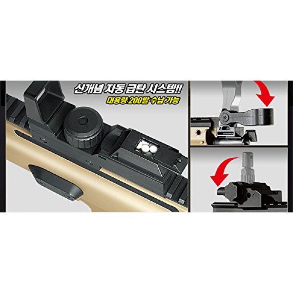 K-Crew Airsoft Rifle 3 K-Crew Academy FN Scar-L CQC Automatic Electric Gun BB Gun #17410