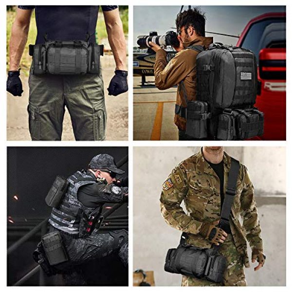 NOOLA Tactical Backpack 7 NOOLA Tactical Military Backpack Army Assault Pack Molle Bag Built-up Rucksack