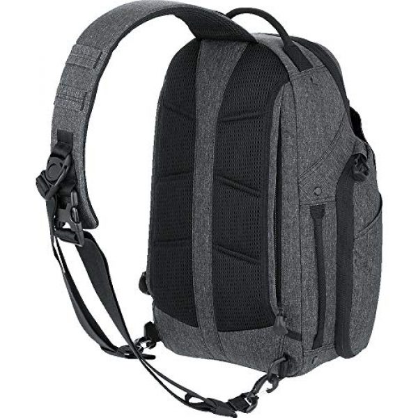 Maxpedition Tactical Backpack 2 Maxpedition Entity 16 CCW-Enabled EDC Sling Pack 16L for Covert Concealed Carry, Charcoal