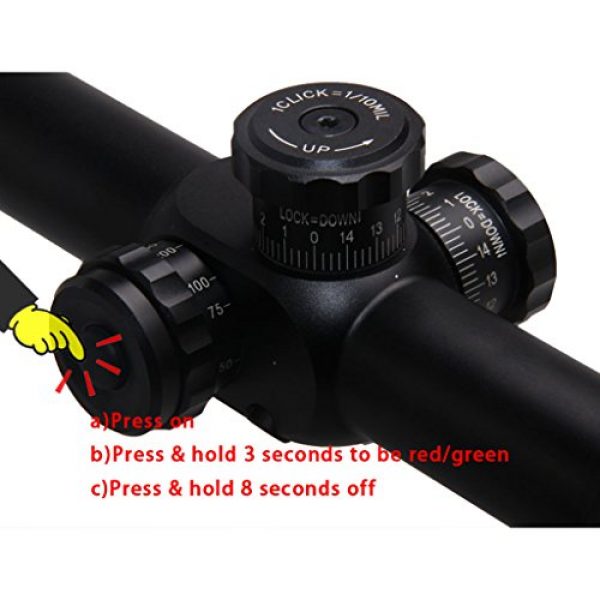 Marcool Rifle Scope 5 Marcool TMD 4-16X44 SFIRG FFP Rifle Scope With Cell Shading & Sunshade