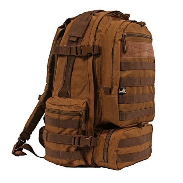 LA Police Gear Tactical Backpack 2 LA Police Gear Operator MOLLE Tactical, Military, Police Backpack Hydration Compatible