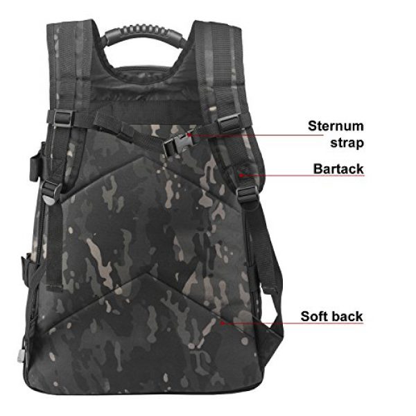 ARMYCAMO Tactical Backpack 5 ARMYCAMO Expandable Backpack 39L-64L Large Military Tactical Bug Out Bag Daypack