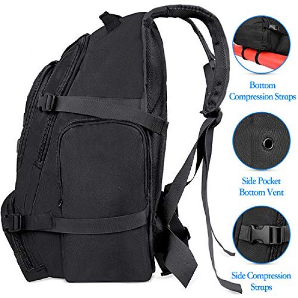 NOOLA Tactical Backpack 4 NOOLA Tactical Military Backpack Army 3 Day Assault Pack Large Rucksack Molle Bag