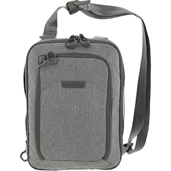 Maxpedition Tactical Backpack 2 Maxpedition Entity Tech Sling Bag (Large) 10L, Ash, One Size (NTTSLTLAS)