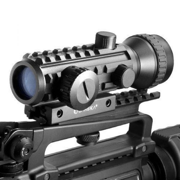 BARSKA Rifle Scope 5 BARSKA 2x30 IR Tactical Dot Sight Riflescope