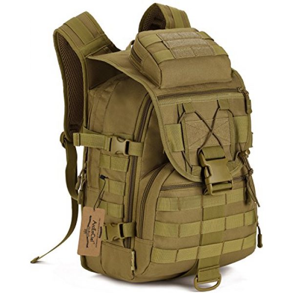 ArcEnCiel Tactical Backpack 1 ArcEnCiel Tactical Backpack Military Army 3 Day Assault Pack - Rain Cover Included