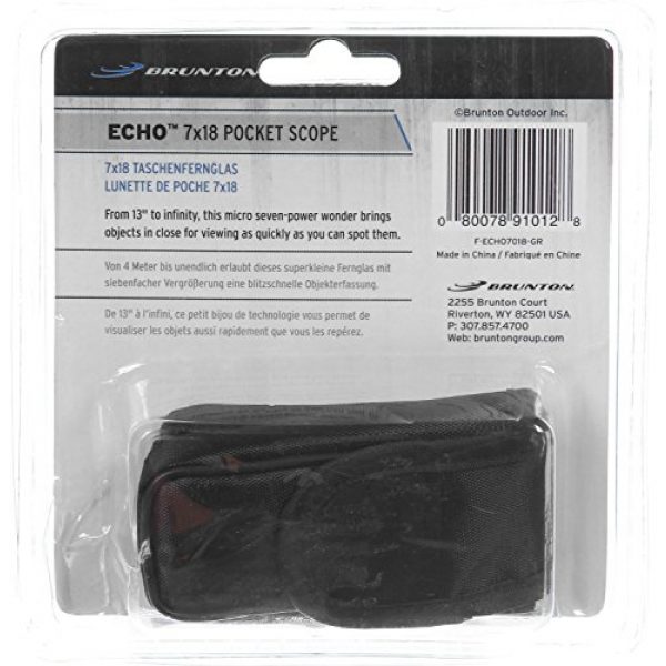 Brunton Pocket Spotting Scope 3 Brunton Echo Pocket Scope Green 7x18