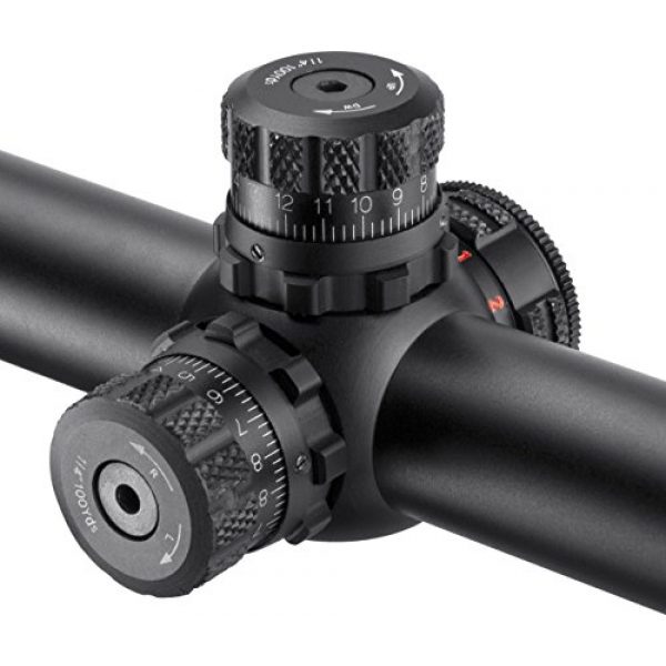 BARSKA Rifle Scope 7 Barska 6-24x50 AO IR Blackhawk Rifle Scope