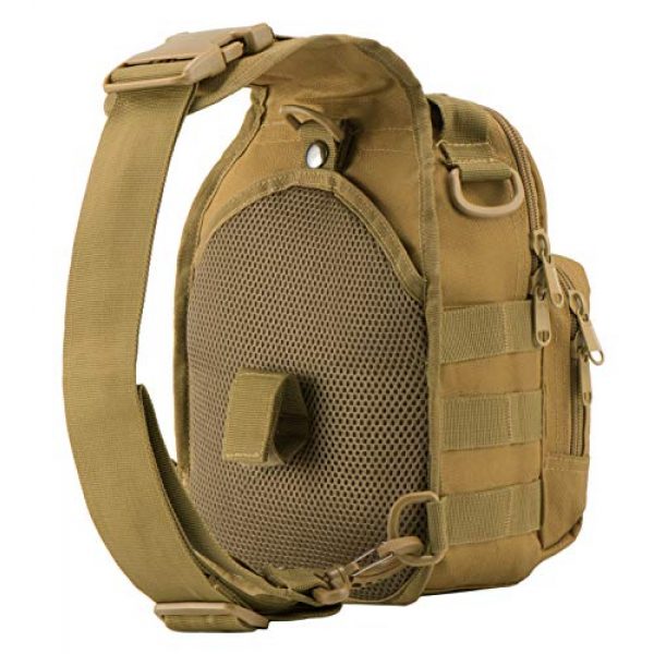 Luckin Packin Tactical Backpack 4 Luckin Packin Tactical Sling Bag,Military Rover Shoulder Sling Backpack,Tactical Sling Pack