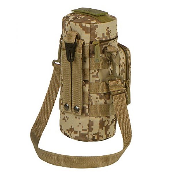 East West U.S.A Tactical Backpack 4 East West U.S.A RTC521 Tactical Water Bottle Pouch Military Molle Pack Gear Waist Back Pack