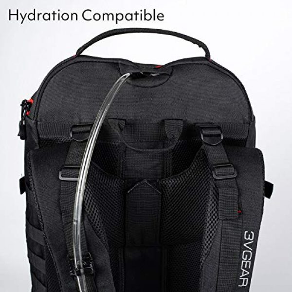 3V Gear Tactical Backpack 5 3V Gear Sovereign Redline Internal Frame Backpack - 50 Liter