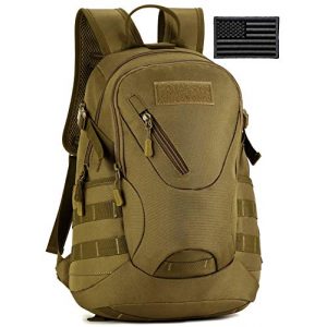 Protector Plus Tactical Backpack 1 Protector Plus Tactical Motorcycle Backpack Small Military MOLLE Cycling Hydration Daypack (Patch Included)