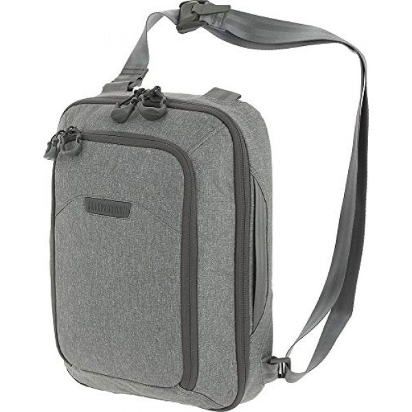 Maxpedition Tactical Backpack 1 Maxpedition Entity Tech Sling Bag (Large) 10L, Ash, One Size (NTTSLTLAS)