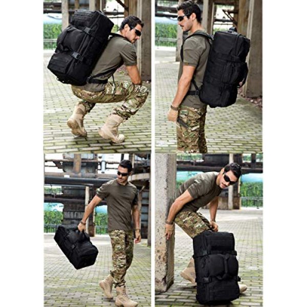 CREATOR Tactical Backpack 7 CREATOR 60L Tactical Backpack Molle Travel Luggage Bags Camping Daypack Duffle Bag
