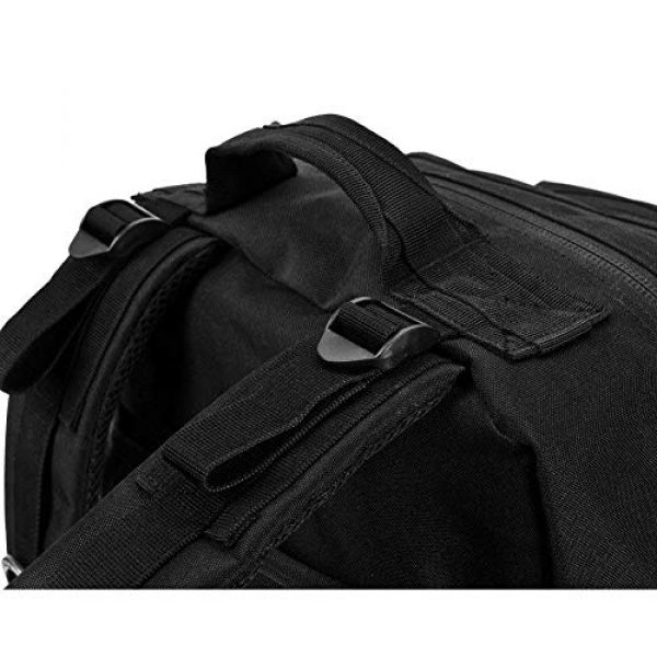 Tactical Pro Supply Tactical Backpack 5 Tactical Pro Supply Kevlar Ranger Back Pack (Black)