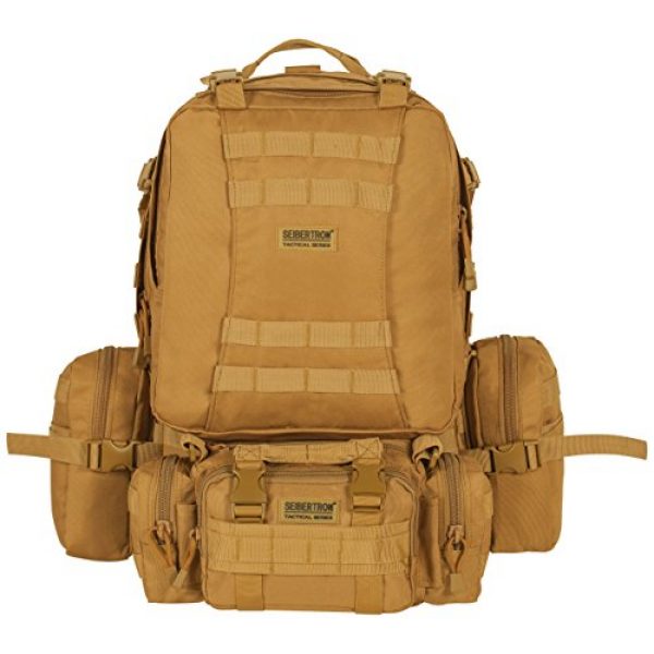 Seibertron Tactical Backpack 1 Seibertron 3 Day Tactical Backpack Waterproof Molle Bag/Rucksacks